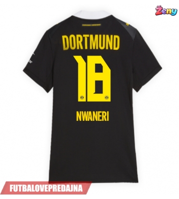 Lacne Ženy Futbalové dres Borussia Dortmund Ethan Nwaneri #18 2026-27 Krátky Rukáv - Preč